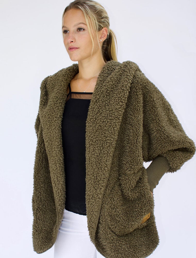NORDIC BEACH Body Wrap in Olive