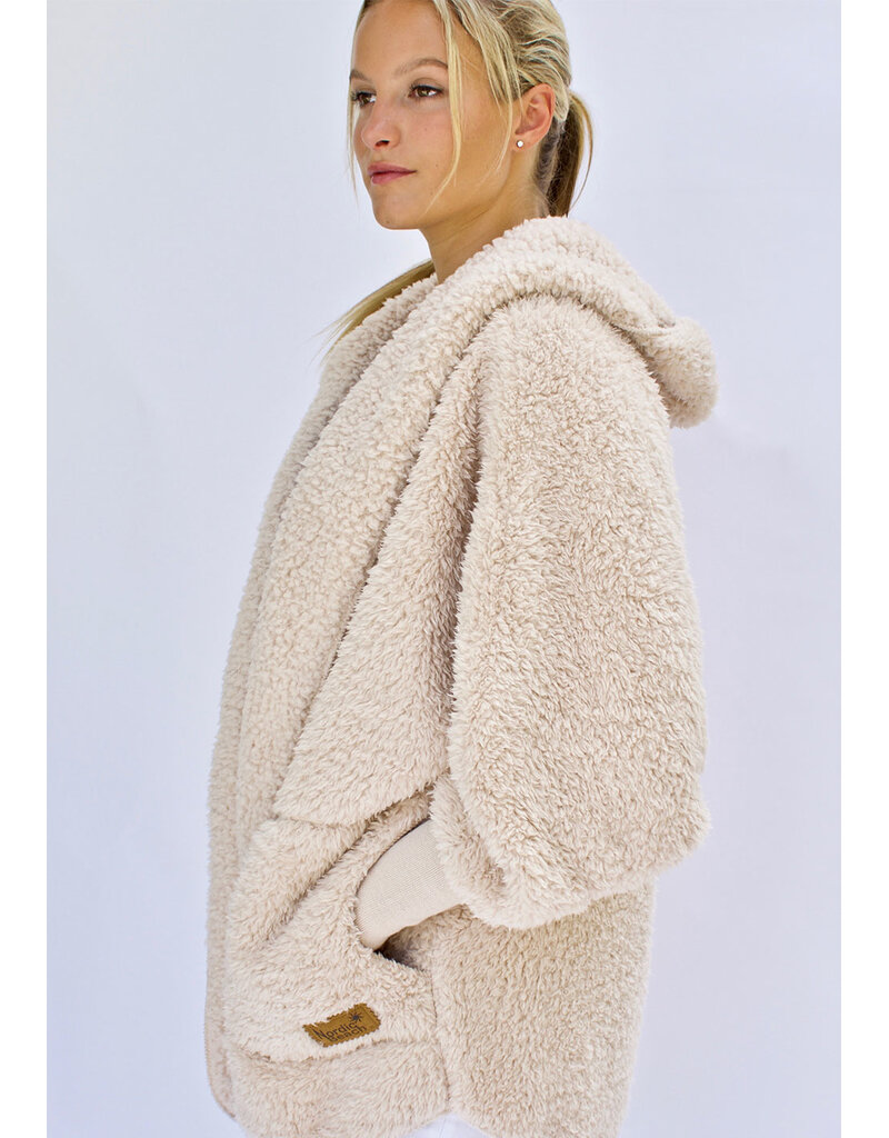 NORDIC BEACH Body Wrap in Fluffy Frappe