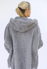 NORDIC BEACH Body Wrap in Grey Kitten