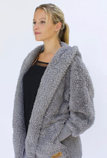 NORDIC BEACH Body Wrap in Grey Kitten