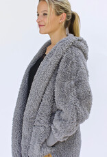 NORDIC BEACH Body Wrap in Grey Kitten