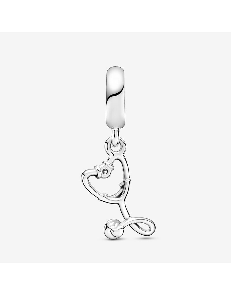 PANDORA Stethoscope Heart Dangle Charm