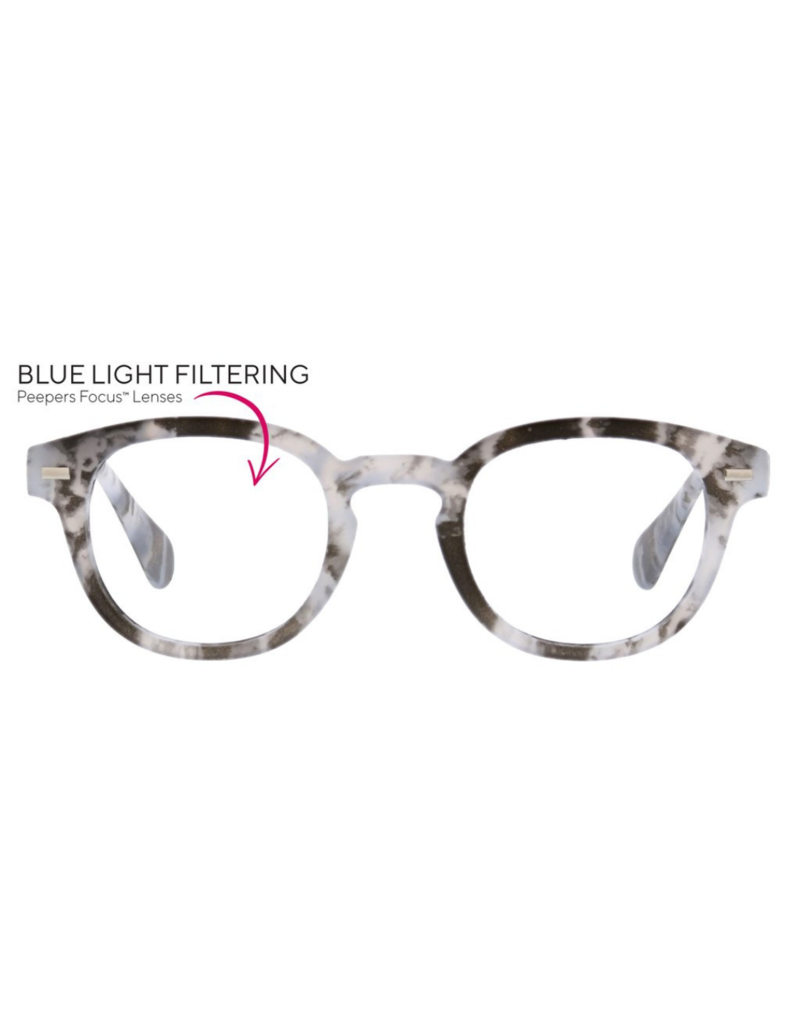 Quarry Blue Light Reader in Gray