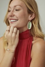 KENDRA SCOTT DESIGN Elaina Gold Adjustable Chain Bracelet in Dichroic Glass