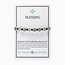 Benedictine Blessing Bracelet - Slate/Silver