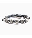 Benedictine Blessing Bracelet - Slate/Silver
