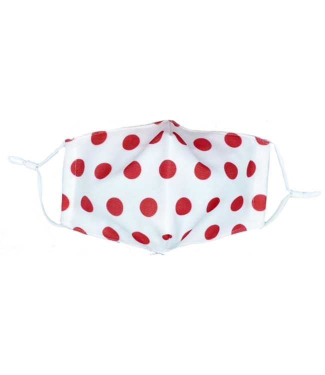 Red Polka Dot Mask
