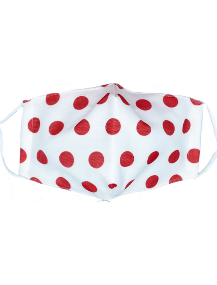 Red Polka Dot Mask