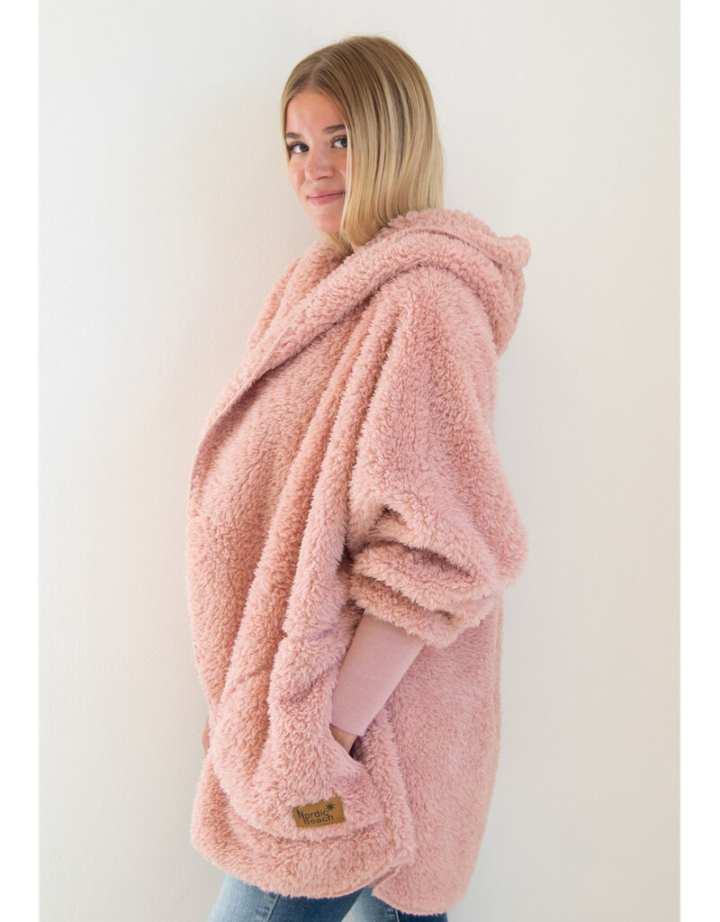 NORDIC BEACH Body Wrap in Blush Wine