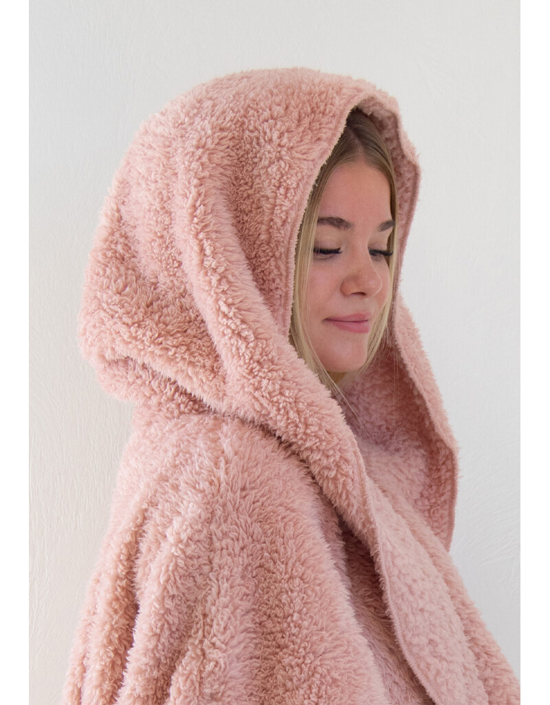 NORDIC BEACH Body Wrap in Blush Wine