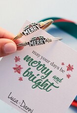 LUCA & DANNI Merry Bangle Bracelet in Gold