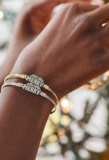 LUCA & DANNI Merry Bangle Bracelet in Gold