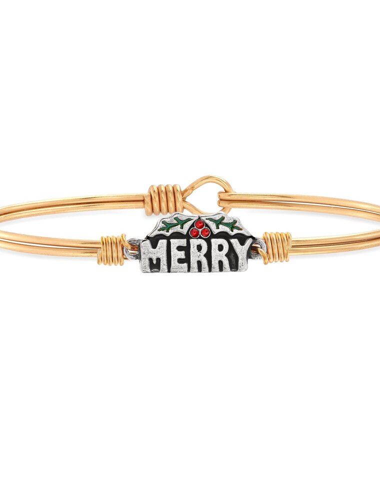 LUCA & DANNI Merry Bangle Bracelet in Gold