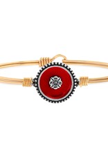 LUCA & DANNI Firefighter Bangle Bracelet in Gold