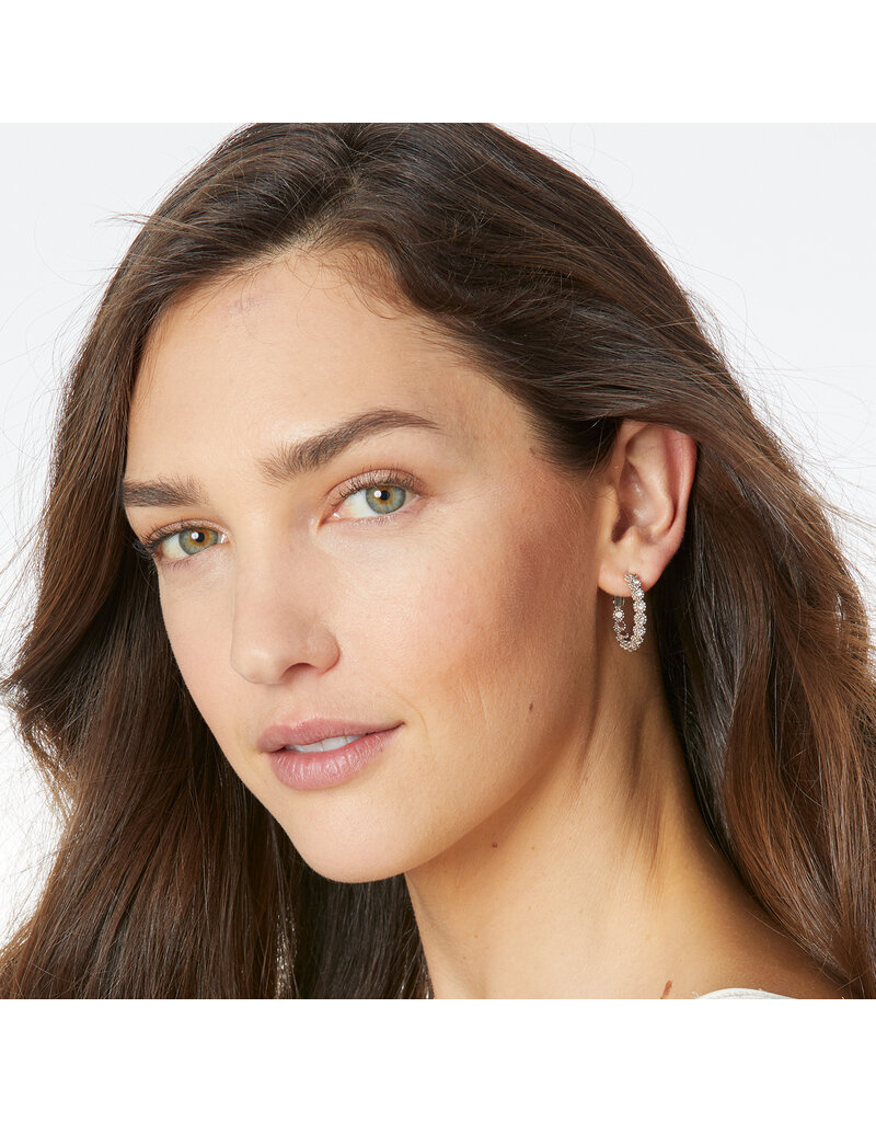 BRIGHTON Twinkle Splendor Small Hoop Earrings