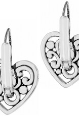 BRIGHTON Contempo Heart Leverback Earrings