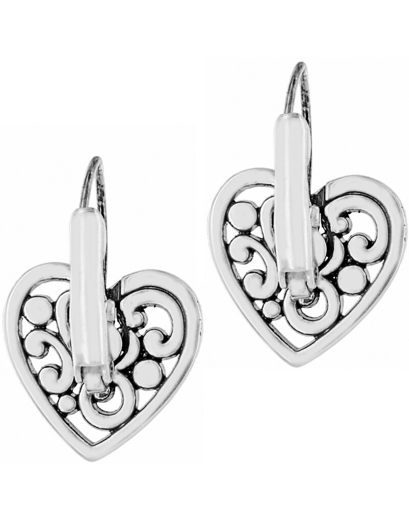 BRIGHTON Contempo Heart Leverback Earrings