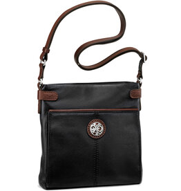 BRIGHTON Selena Super Organizer in Black & Chocolate