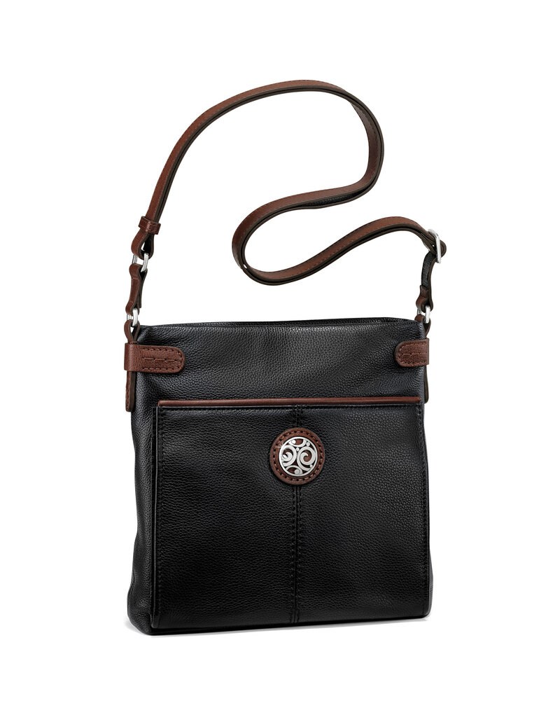 BRIGHTON Selena Super Organizer in Black & Chocolate