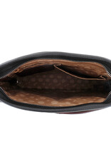 BRIGHTON Selena Super Organizer in Black & Chocolate