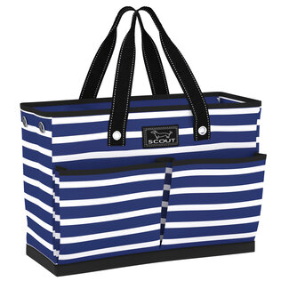 SCOUT The BJ Pocket Tote Bag in Nantucket Navy