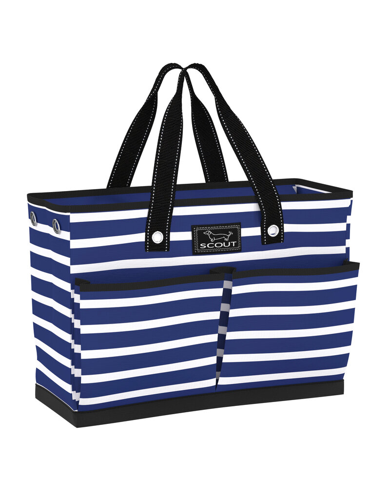 SCOUT The BJ Pocket Tote Bag in Nantucket Navy
