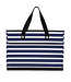 The BJ Pocket Tote Bag in Nantucket Navy