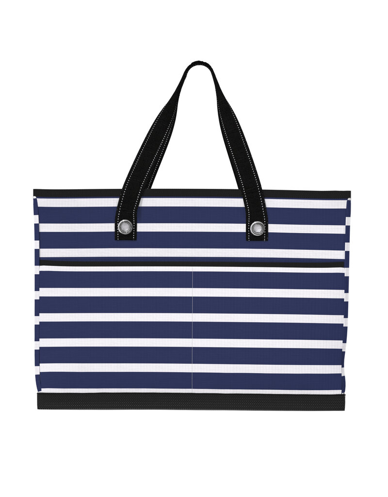 SCOUT The BJ Pocket Tote Bag in Nantucket Navy