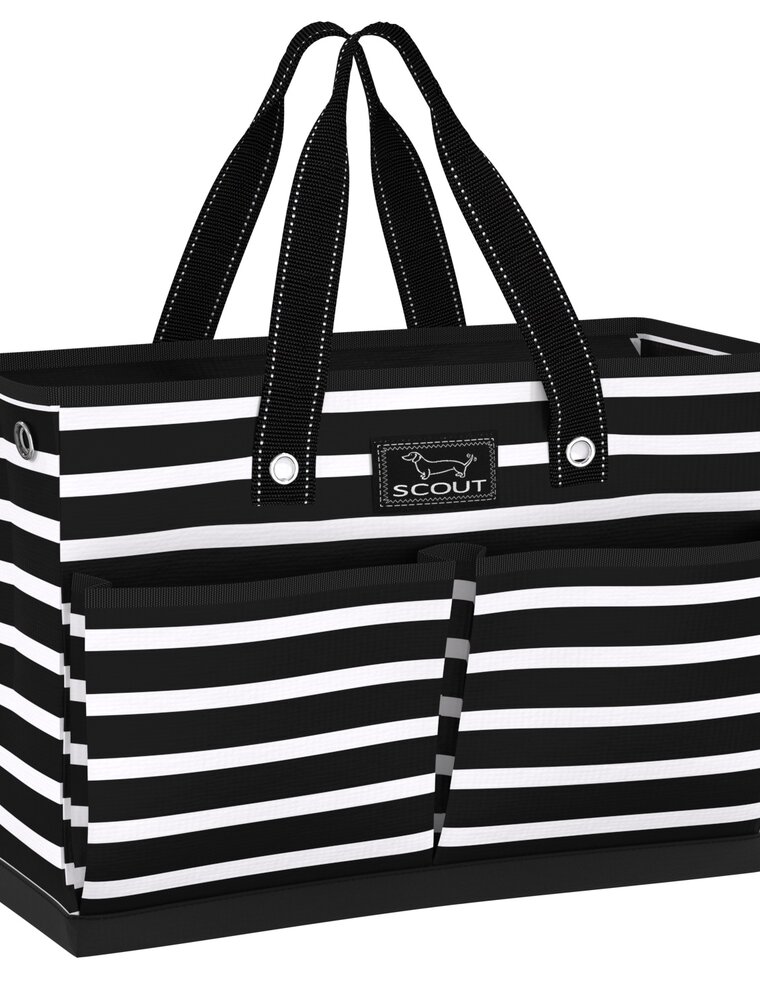 SCOUT The BJ Pocket Tote Bag in Fleetwood Black