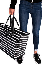 SCOUT The BJ Pocket Tote Bag in Fleetwood Black SCOUT The BJ Pocket Tote Bag in Fleetwood Black