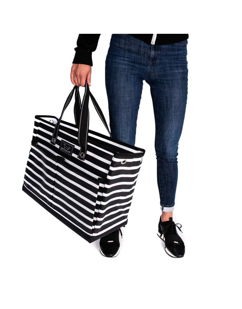 SCOUT The BJ Pocket Tote Bag in Fleetwood Black