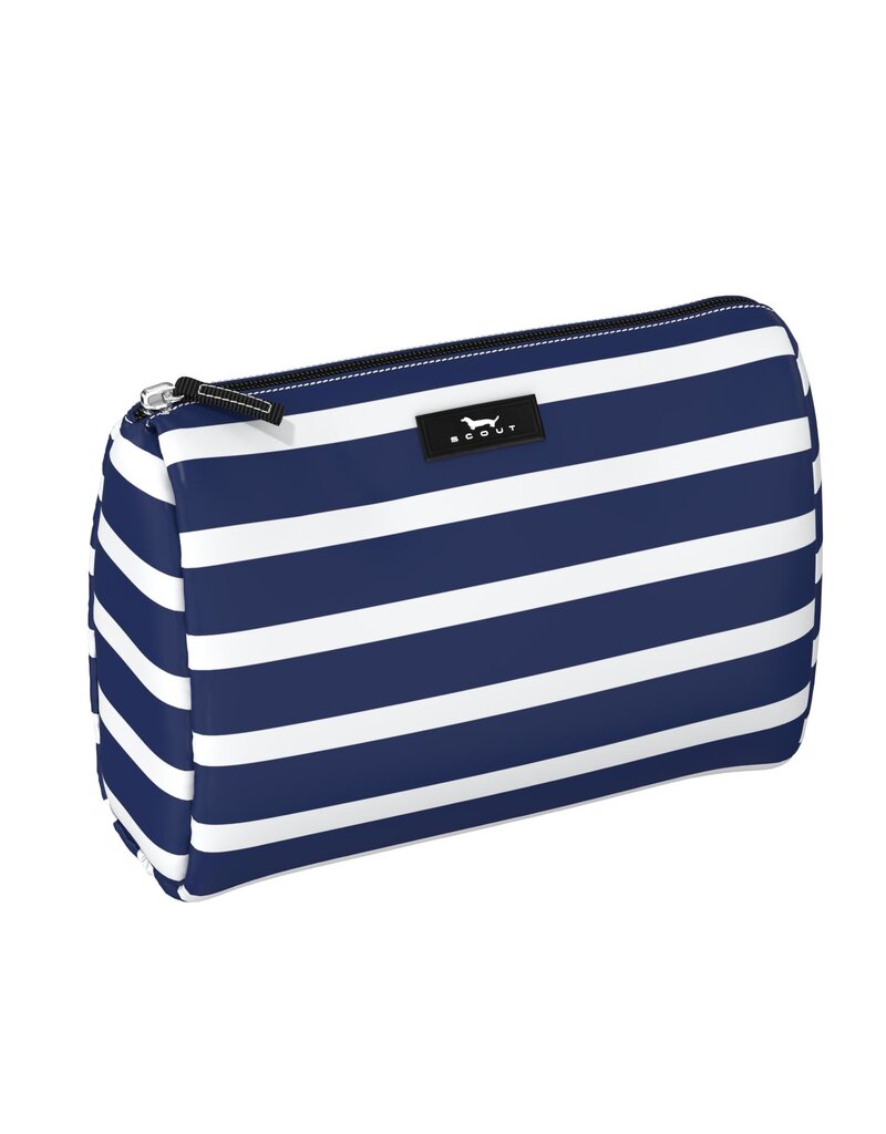 SCOUT Packin' Heat Makeup Bag in Nantucket Navy