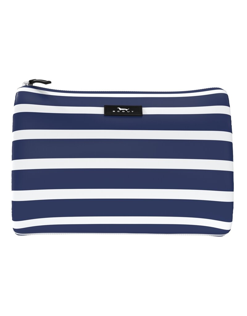 SCOUT Packin' Heat Makeup Bag in Nantucket Navy