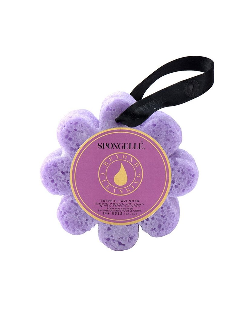 SPONGELLE French Lavender Wildflower Bath Sponge