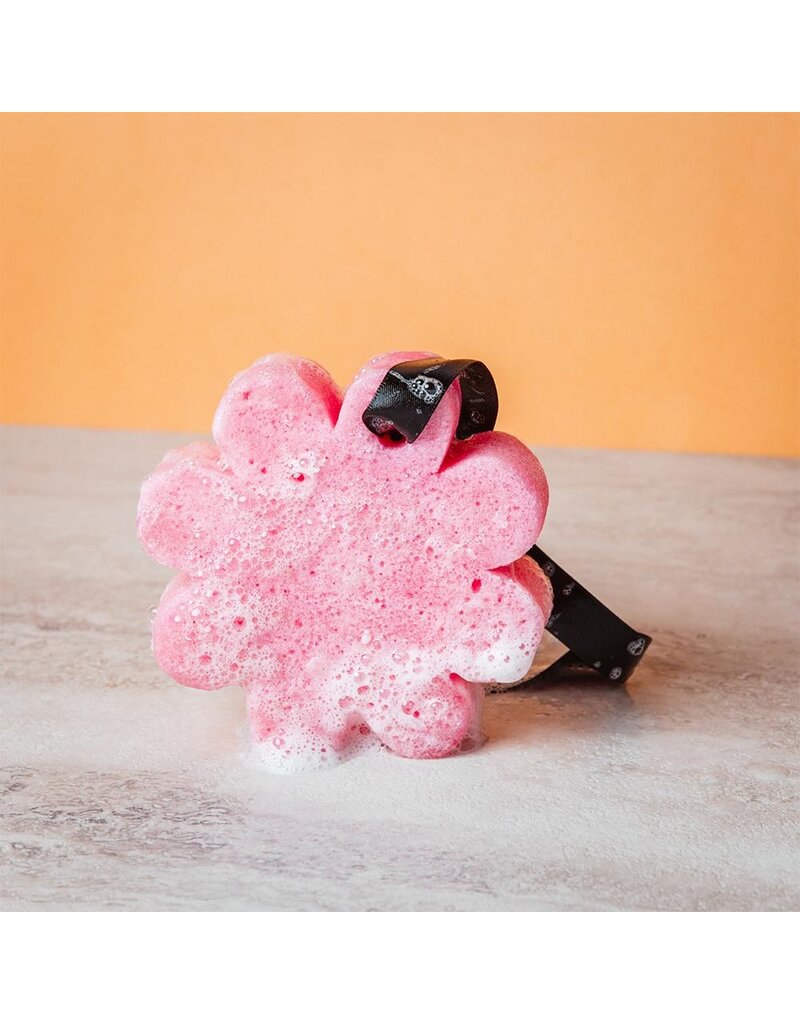 SPONGELLE Bulgarian Rose Wildflower Bath Sponge