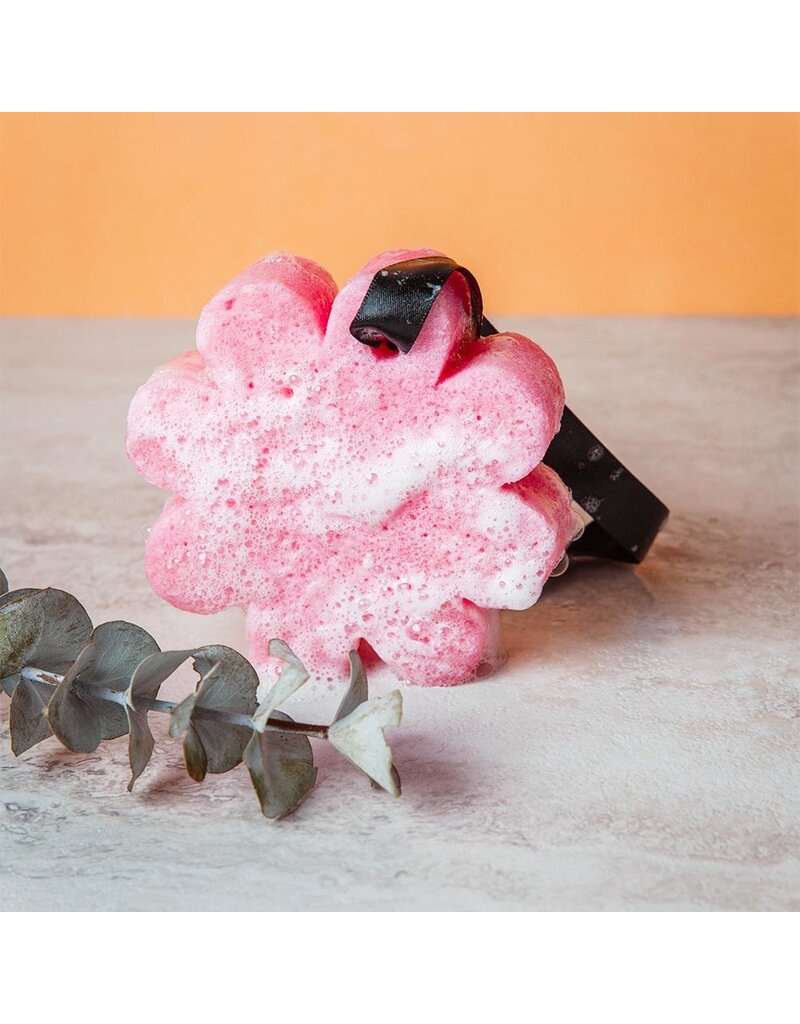 SPONGELLE Bulgarian Rose Wildflower Bath Sponge