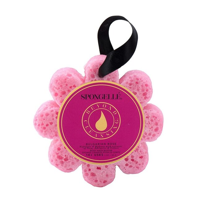 Bulgarian Rose Wildflower Bath Sponge