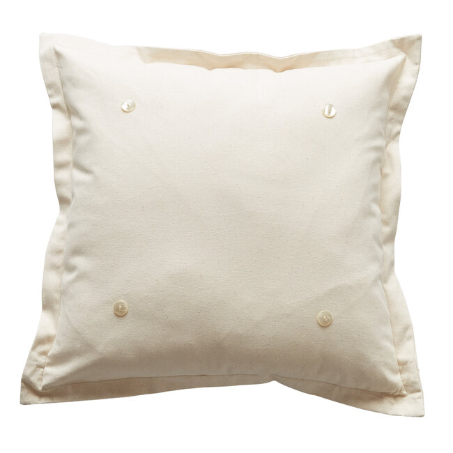 Pillow With 4 Buttons
