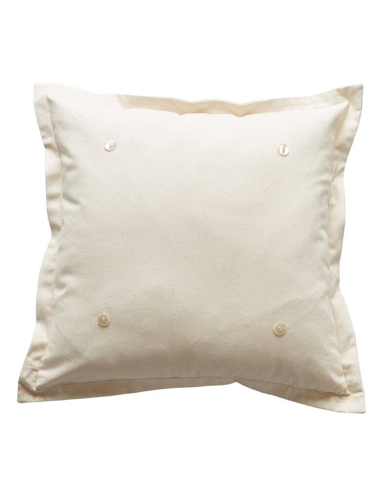 NORA FLEMING Pillow With 4 Buttons