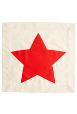 NORA FLEMING Red Star Pillow Panel