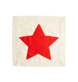 NORA FLEMING Red Star Pillow Panel