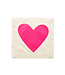 Pink Heart Pillow Panel