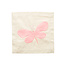 Pink Butterfly Pillow Panel