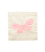 Pink Butterfly Pillow Panel