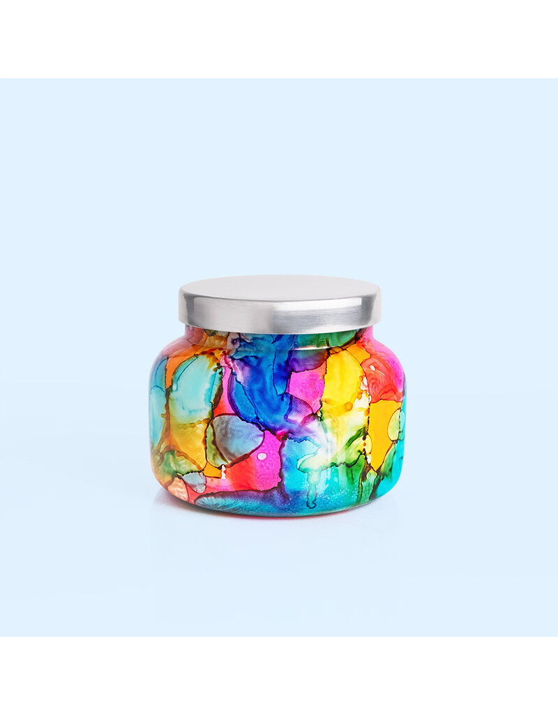 CAPRI BLUE Rainbow Watercolor Signature Jar in Volcano