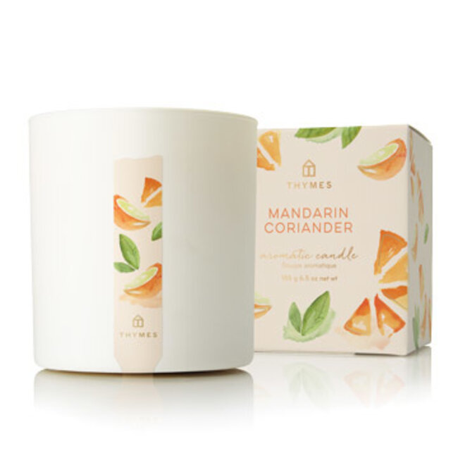 Mandarin Coriander Poured Candle