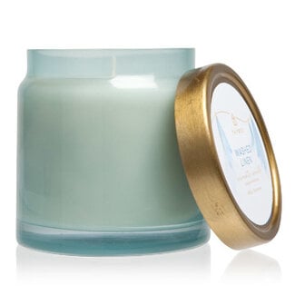 THYMES Washed Linen Statement Poured Candle