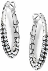 BRIGHTON Pebble Pave Hoop Earrings