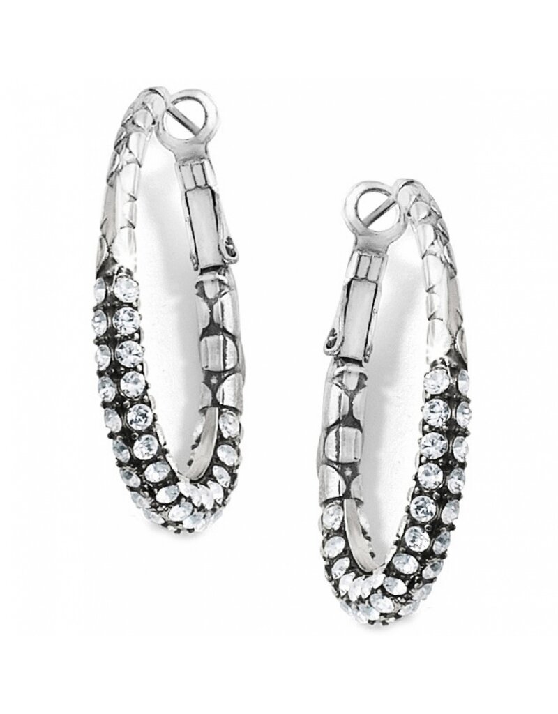 BRIGHTON Pebble Pave Hoop Earrings