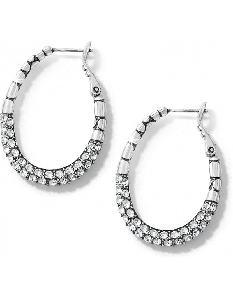 BRIGHTON Pebble Pave Hoop Earrings